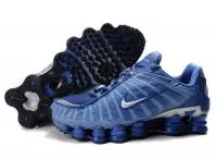 nike shox promos tl1 hommes nstl 003-blue sivler,chaussures shox tl pas cher